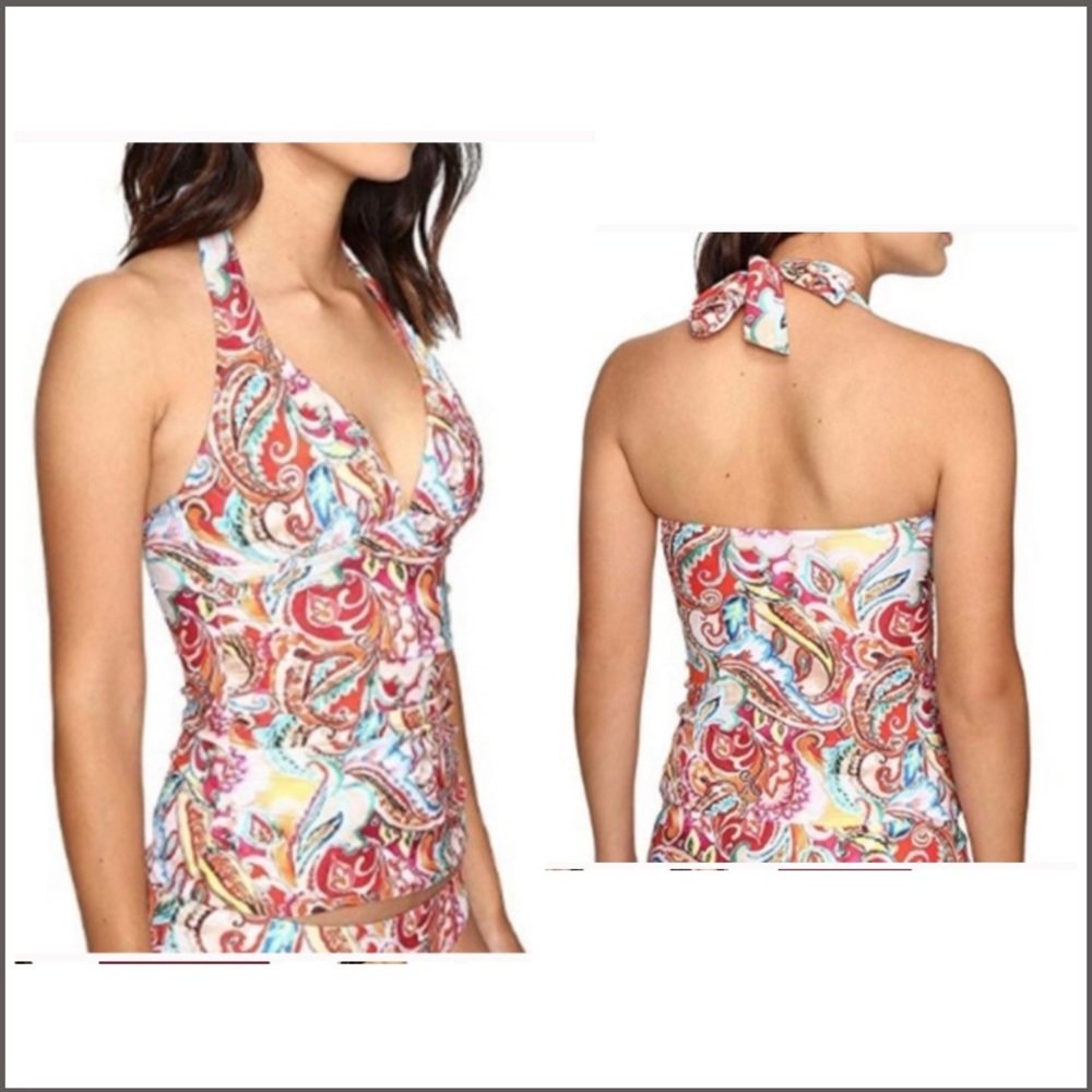 Lauren Ralph Lauren Multicolor Paisley Bikini